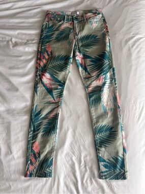 Guess Tropical Print Jeans